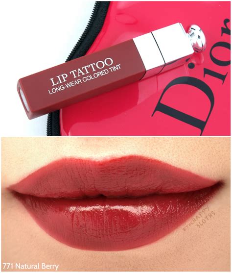 dior tattoo lip tint|dior lip tattoo natural berry.